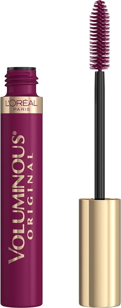 L'Oreal Paris Makeup Voluminous Original Mascara, Deep Burgundy, 0.26 Fl Oz | Amazon (US)
