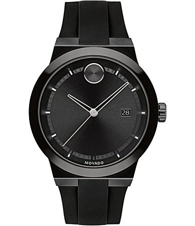 Movado Bold Men's Black Swiss Quartz Fusion Watch - Black | Dillard's
