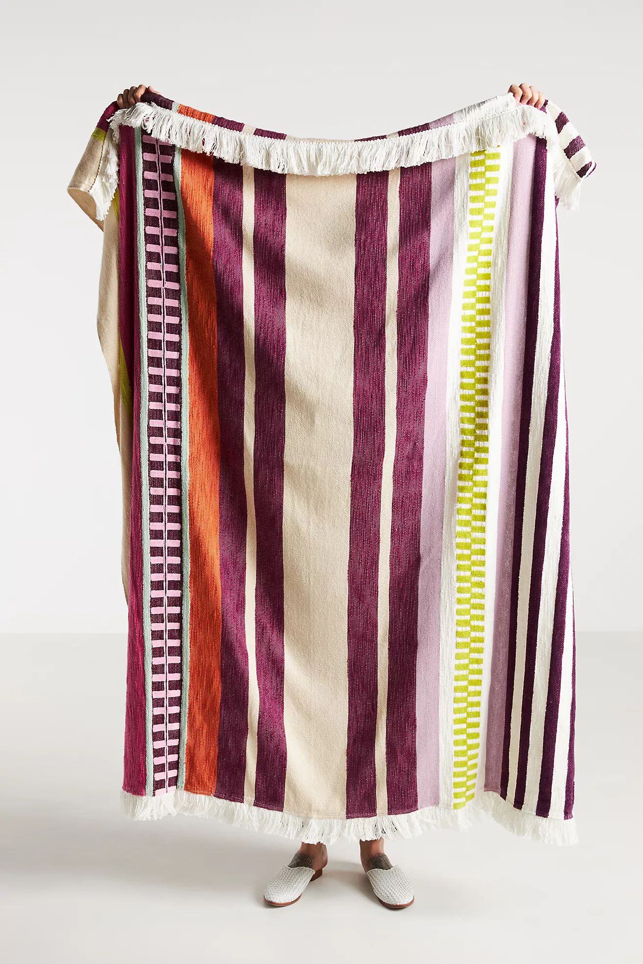 Olivia Throw Blanket | Anthropologie (US)