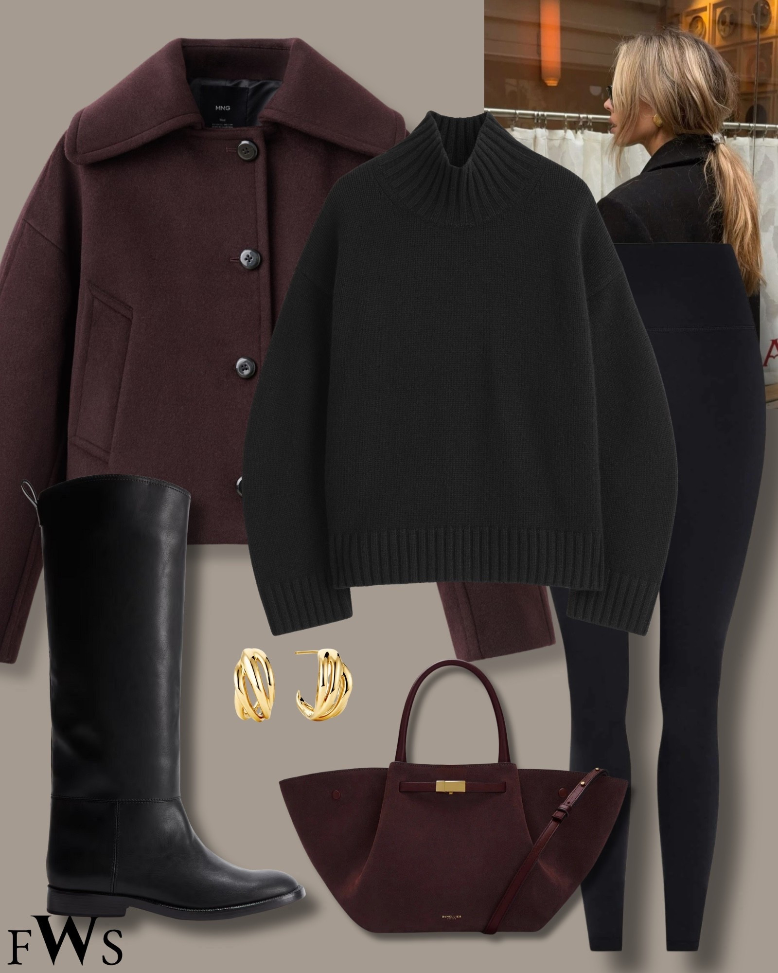 Simple minimal winter outfit 🤎

#LTKwinter #LTKfestive #LTKshoes