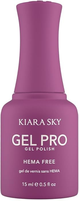 Amazon.com: KIARA SKY Pro Hema-Free Gel Nail Polish, A Bit Tart, 0.5 Fl oz : Beauty & Personal Ca... | Amazon (US)