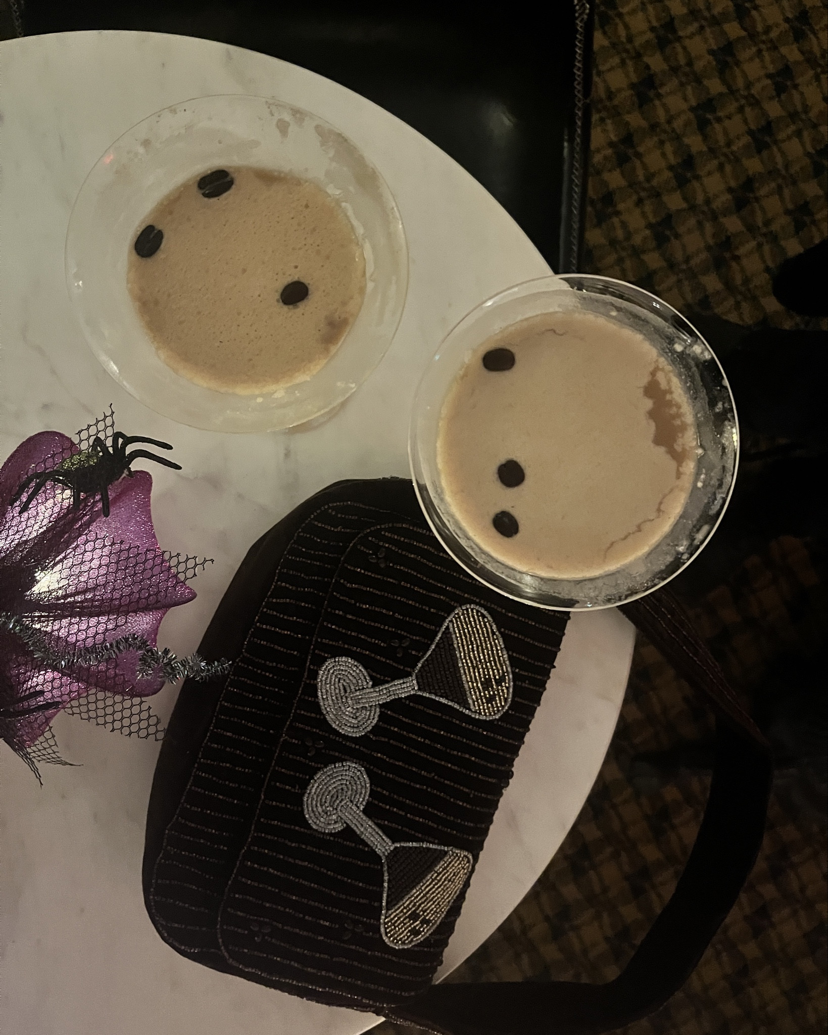 Had to snap a pic with my martini bag and espresso martinis 🍸

#LTKSeasonal #LTKHoliday