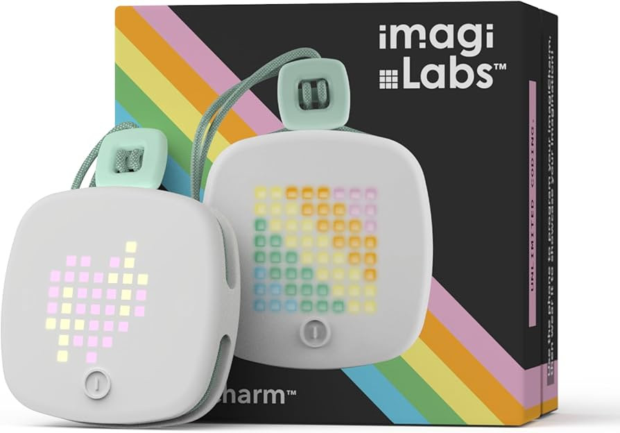 imagiCharm - STEM Educational Coding Toy for Kids - Programmable Accessory Pairs with Mobile-Base... | Amazon (US)