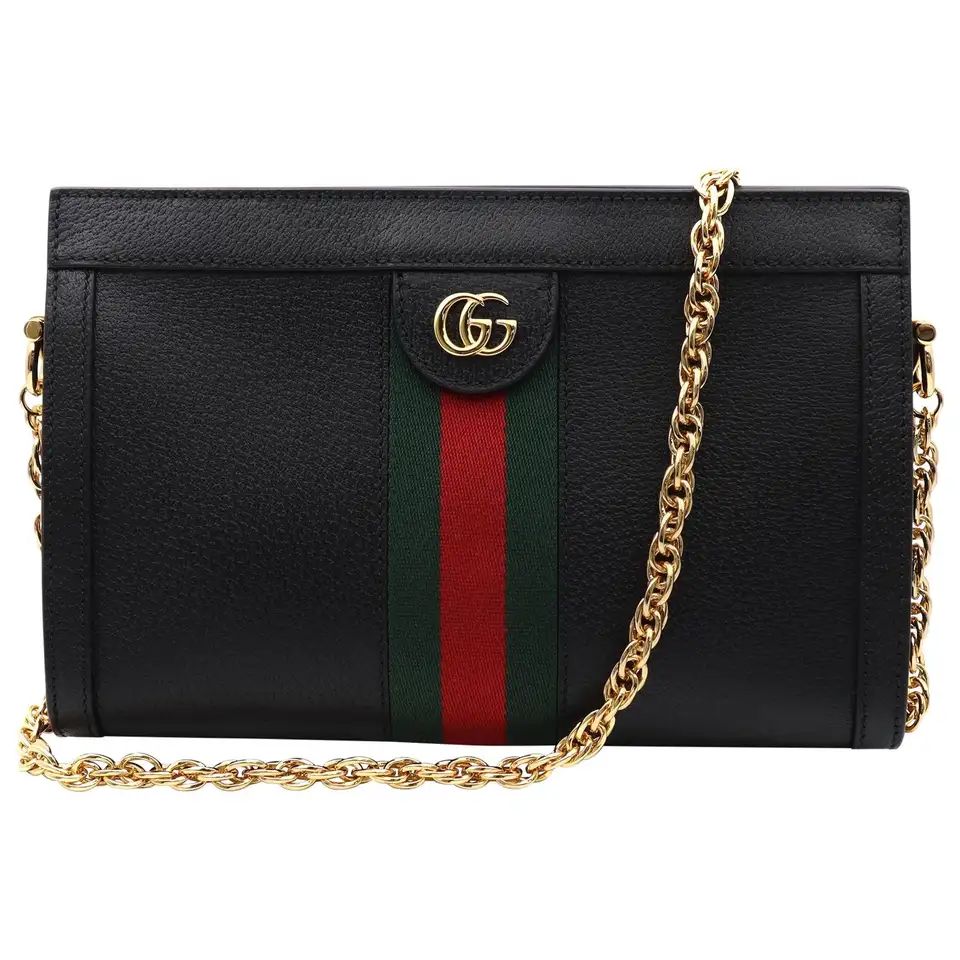 Gucci Ophidia Small Leather Women's Shoulder Bag ‎503877 DJ2DG 1060 | 1stDibs