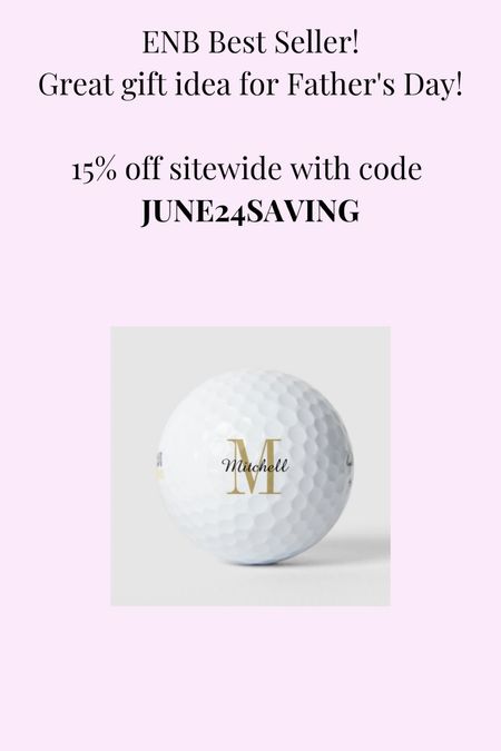 Personalized golf balls!
Great gift idea for Father’s Day!
This is an Empty Nest Blessed best seller!!
15% off with code JUNE24SAVING

#LTKMens #LTKGiftGuide #LTKSaleAlert