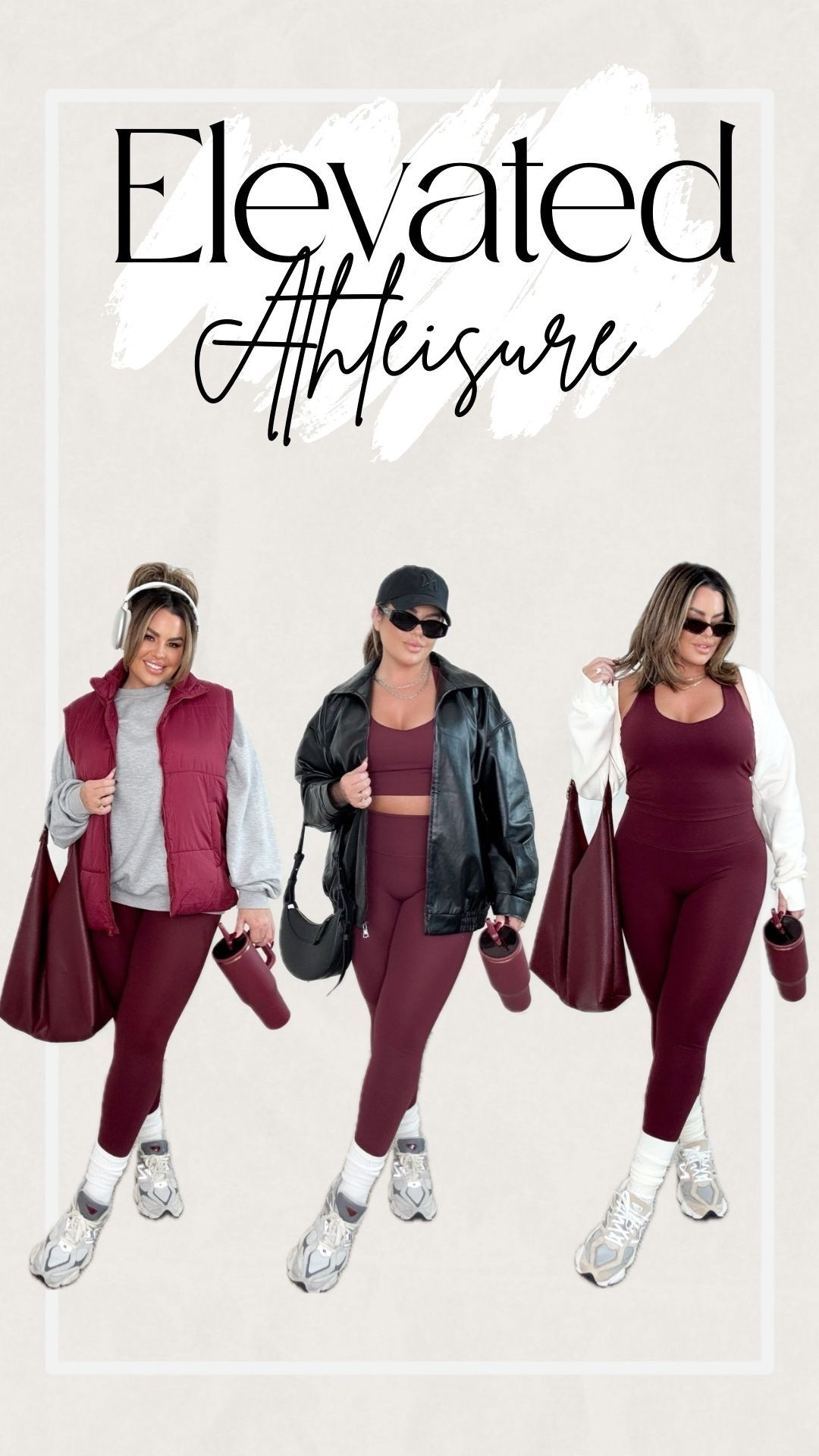 Alo sweatshirt xl 
Puffer L 
Black jacket xxl 
Shrug xl 
Leggings L 
Bra top XL 
Sneakers tts 


#LTKFindsUnder50 #LTKMidsize #LTKFindsUnder100