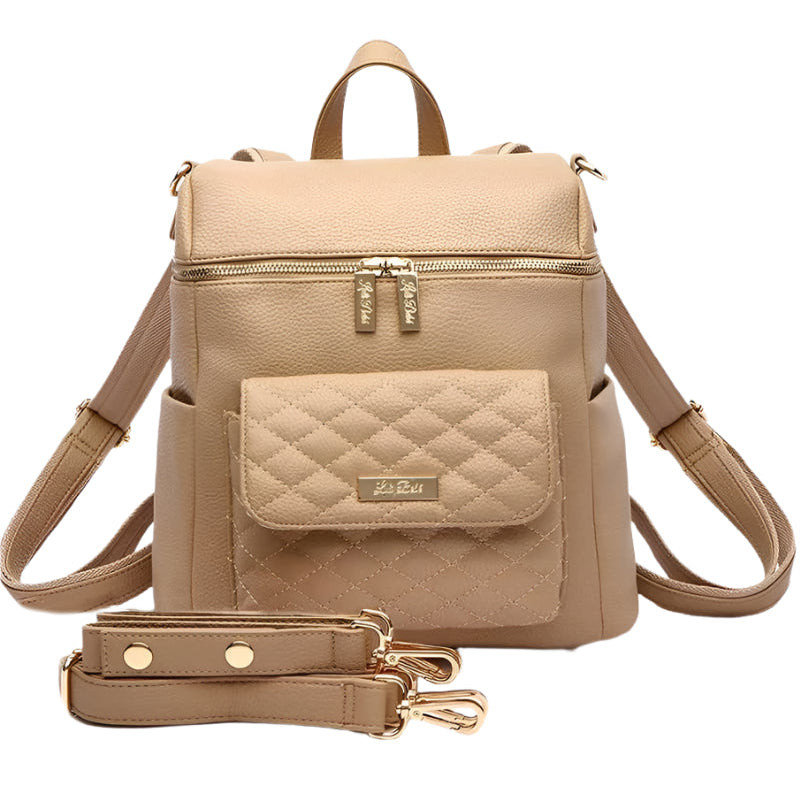 Petit Monaco Diaper Bag | Latte | Luli Bebé