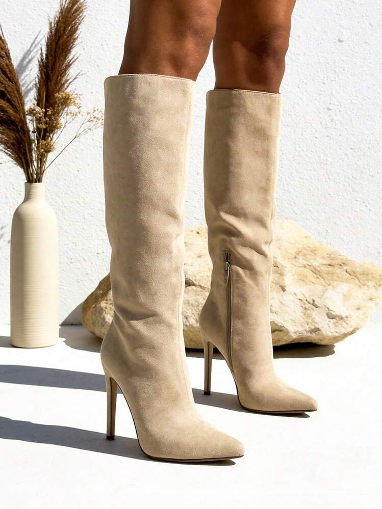 Damen Kniehohe Stiefel | SHEIN