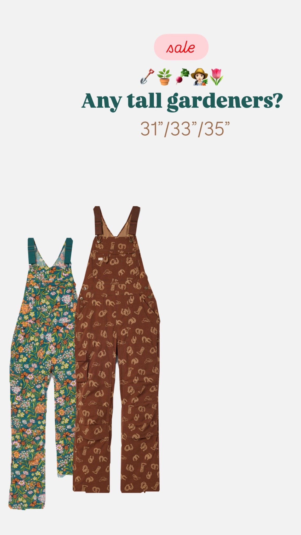Tall overalls, gardener, outdoors, work bibs 

#LTKTall #LTKSeasonal #LTKSaleAlert