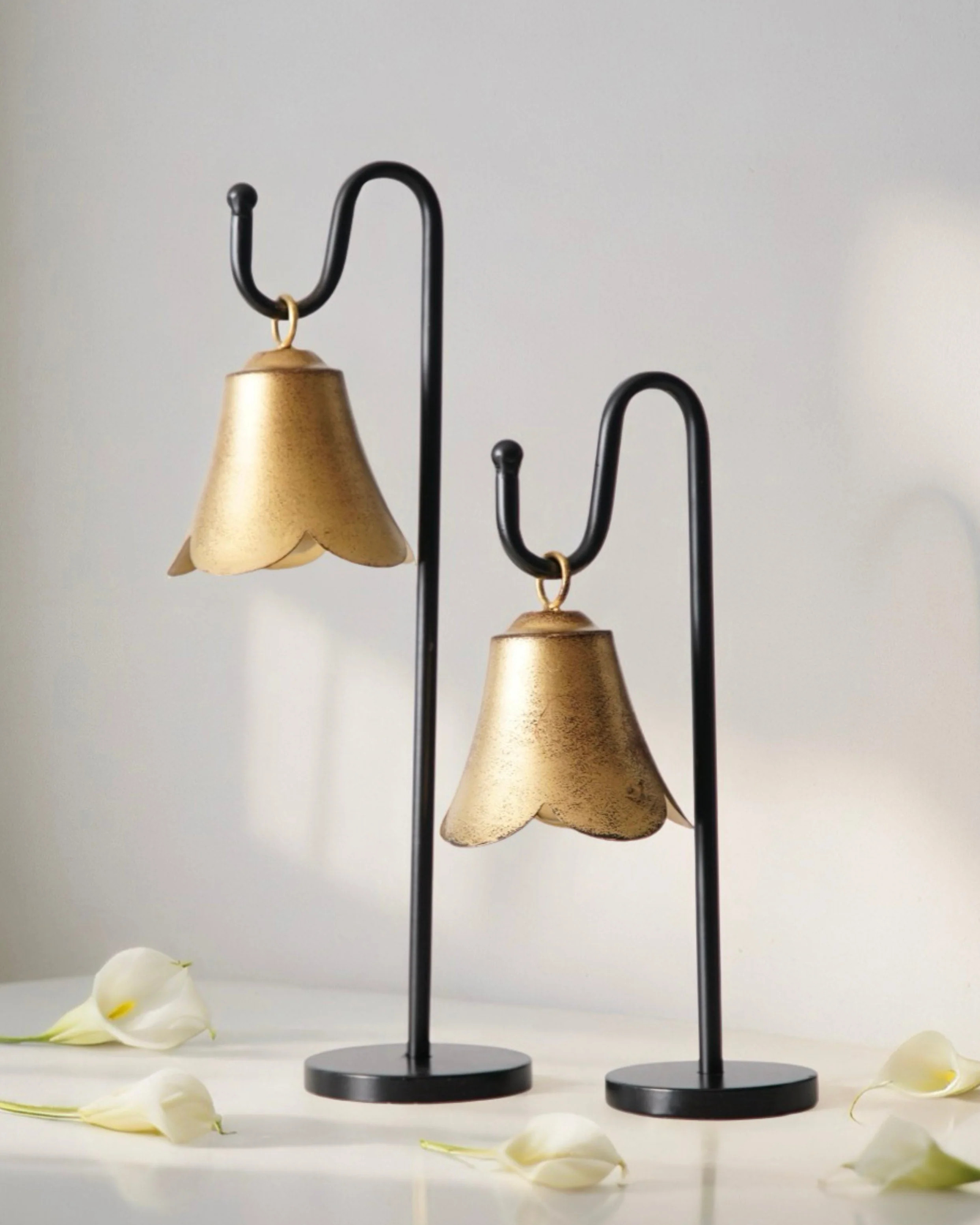 Fluted Bell on Stand Set | MJHome