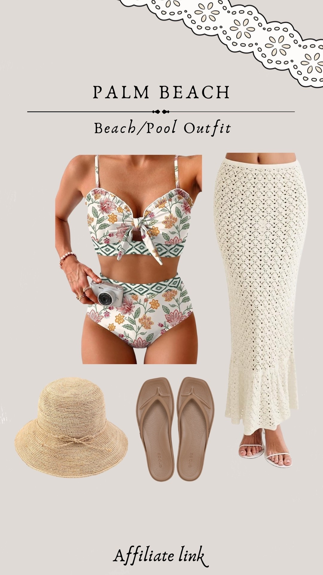What I’m wearing in Palm Beach to the Beach and Pool today

#LTKootd