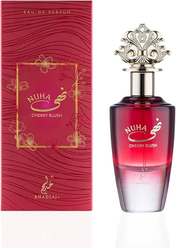 Khadlaj Nuha Cherry Blush – Fruity, Floral, Sweet, Woody – Eau de Parfum Spray Long-Lasting F... | Amazon (US)