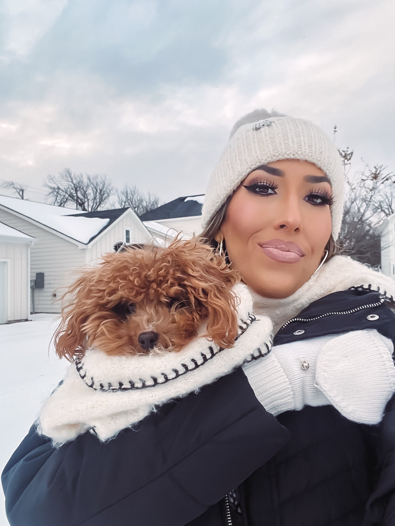 Steve Madden beanie. 

#LTKSeasonal #LTKdayinmylife #LTKootd