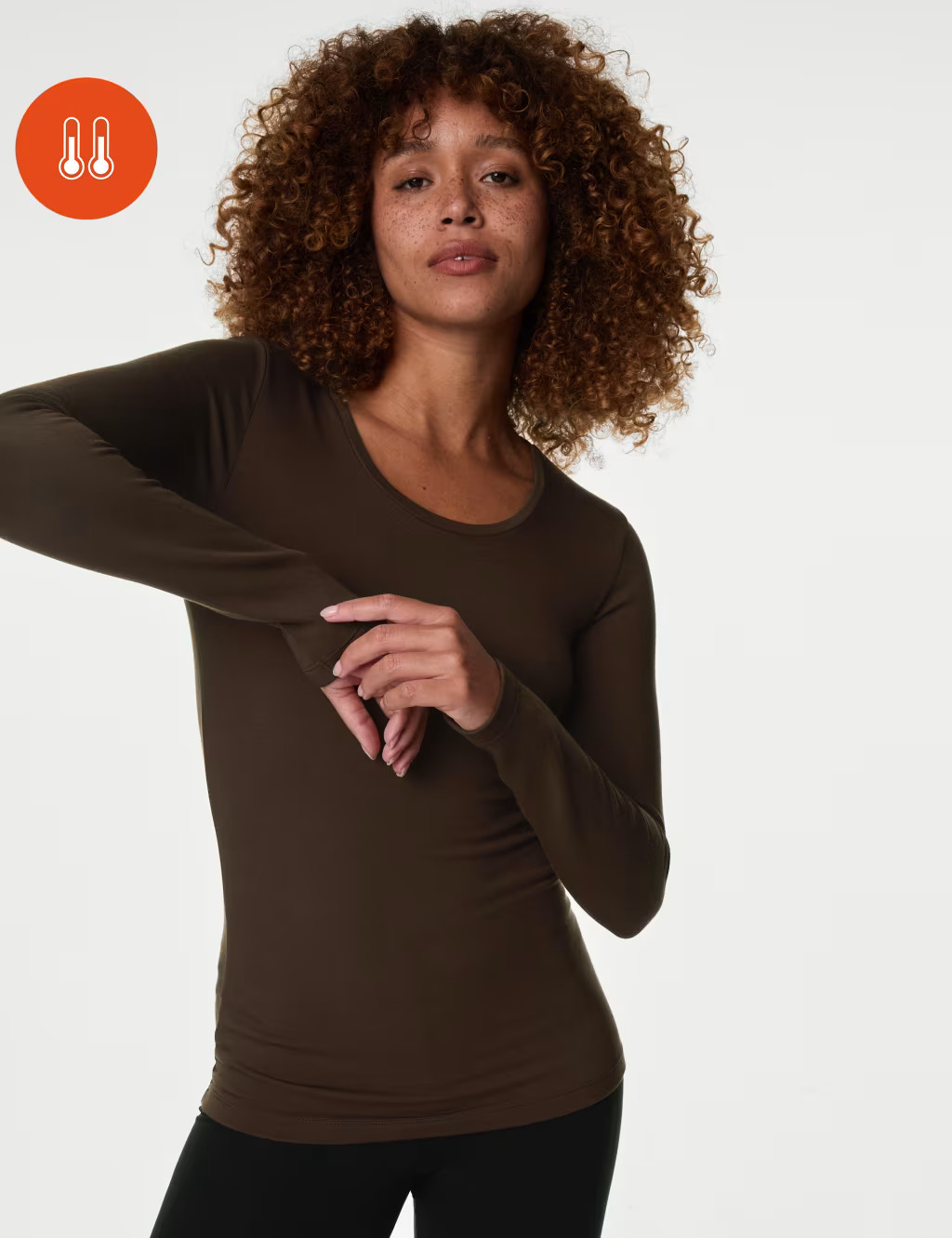 Heatgen™ Medium Thermal Scoop Neck Top | Marks & Spencer (UK)
