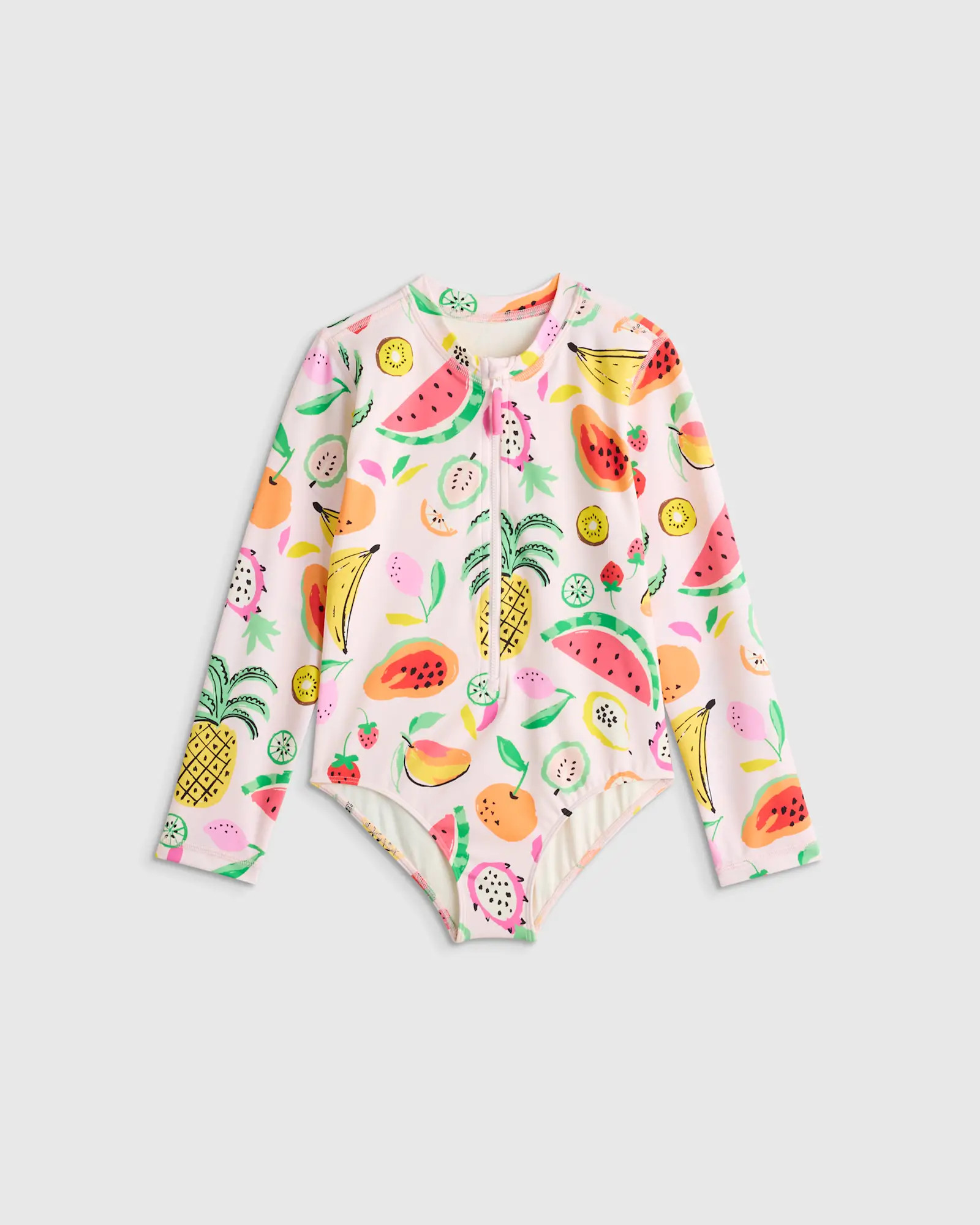 Long Sleeve Zip-Up Swimsuit | Quince