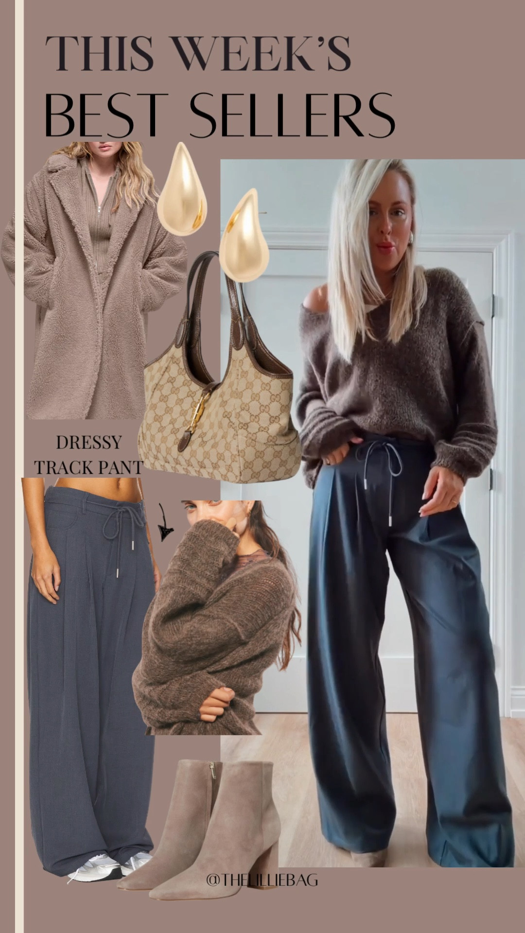 Best seller pants and Gucci bag! OOTD, wearing smalls. 

Jeans. Pants. Track pants. Sweater. 

#LTKootd #LTKgrwm