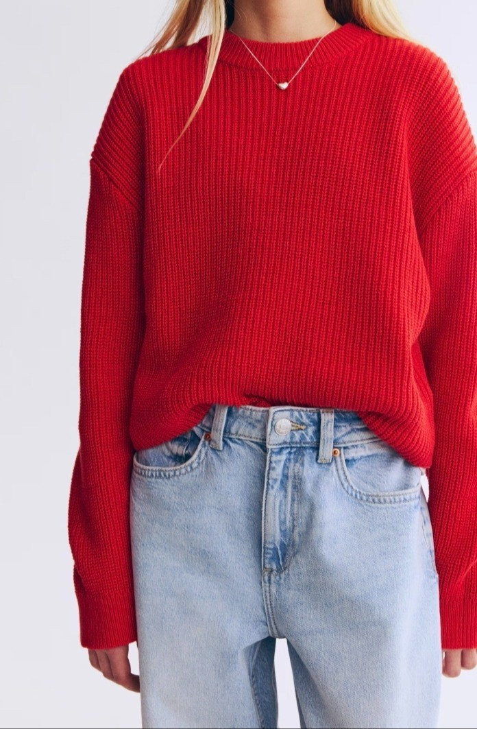 Jersey en mezcla de algodon en rojo.Petite fashion tips glambutfirstcoffee.com

#LTKootd #LTKPetite #LTKMidsize