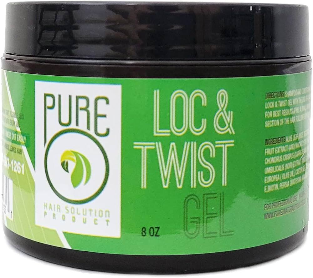 Pure O Hair Solution Product Lock & Twist Gel 8 Oz (Pack of 1) | Amazon (US)