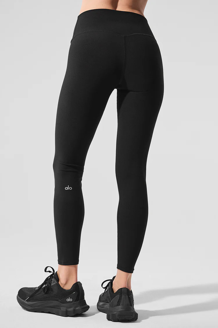 Alosoft High-Waist 7/8 Highlight Legging | Alo Yoga (US)