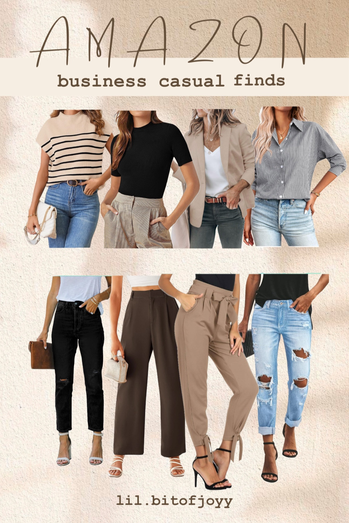 Amazon Neutral Business Casual Finds! 

#LTKmidsize #LTKstyletip #LTKworkwear