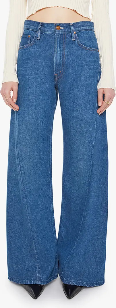 Lemon Twist High Waist Wide Leg Jeans | Nordstrom