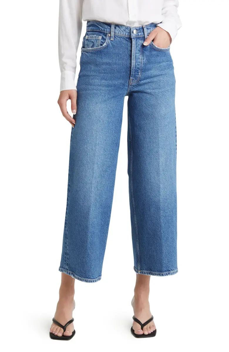 The Getty High Waist Crop Jeans | Nordstrom
