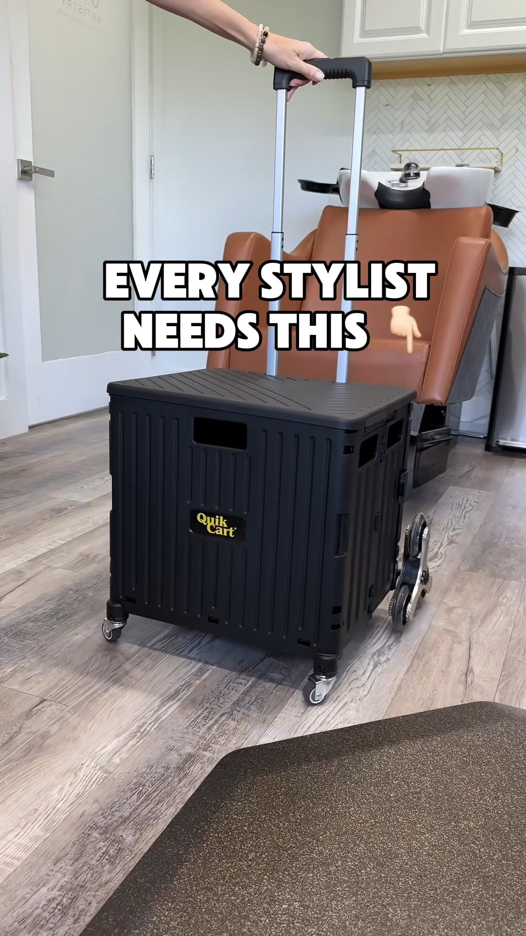 Fed up with juggling all your must-have salon supplies after a big haul from Cosmoprof or Salon Centric? Who needs the hassle of going back and forth from your car into the salon?

Trust me, we’ve all been there. But guess what? 

I’ve cracked the code! My Quik Cart is my new ride-or-die— it rolls like a dream, collapses to fit anywhere, and hauls up to 80 pounds of salon goodies. Oh, and did I mention it doubles as a step stool or a seat? 

Talk about a multitasker! Now, if it could only capture content while I’m behind the chair. 🤣



💕 #omgartistry

#LTKBeauty #LTKTravel #LTKHome