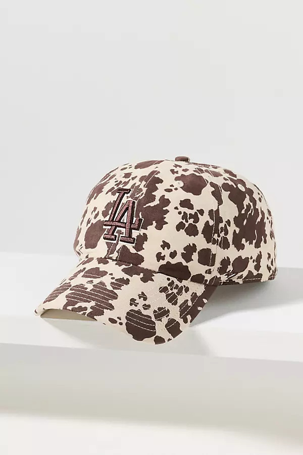 Bessie Animal-Print Baseball Cap | Anthropologie (US)