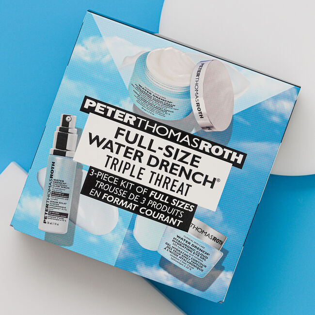 Full-Size Water Drench Triple Threat 3-Piece Kit | Peter Thomas Roth Labs