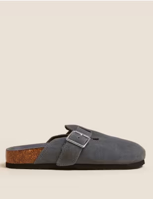 Suede Buckle Mules | M&S Collection | M&S | Marks & Spencer (UK)