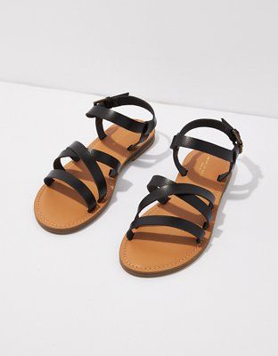 AE Strappy Sandal | American Eagle Outfitters (US & CA)