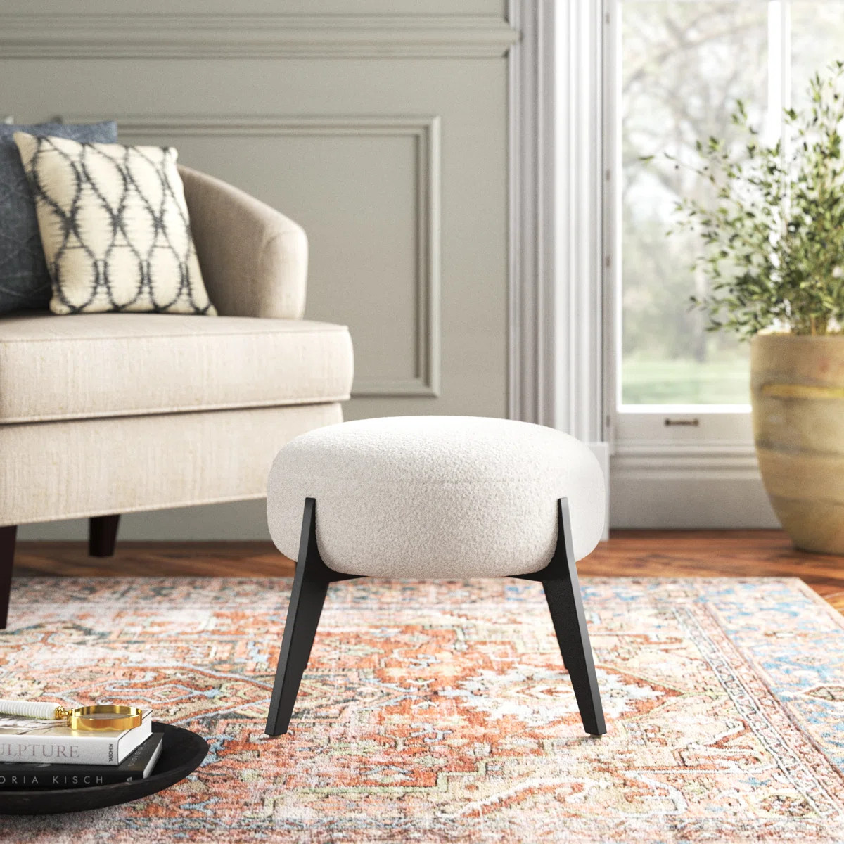 Isha Upholstered Ottoman | Joss & Main