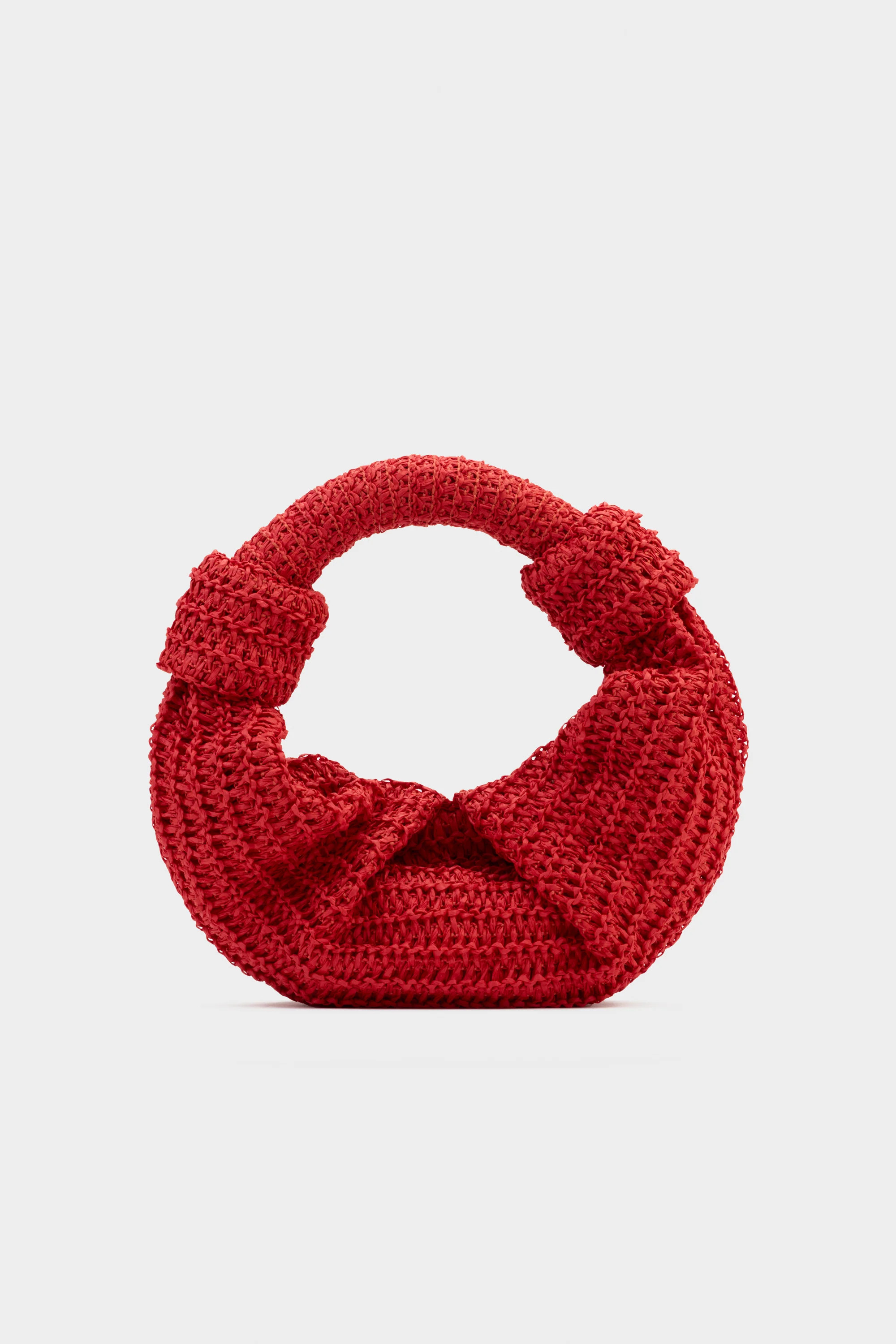 Raffia
           Lopsy Bag in Cherry Red | Simon Miller