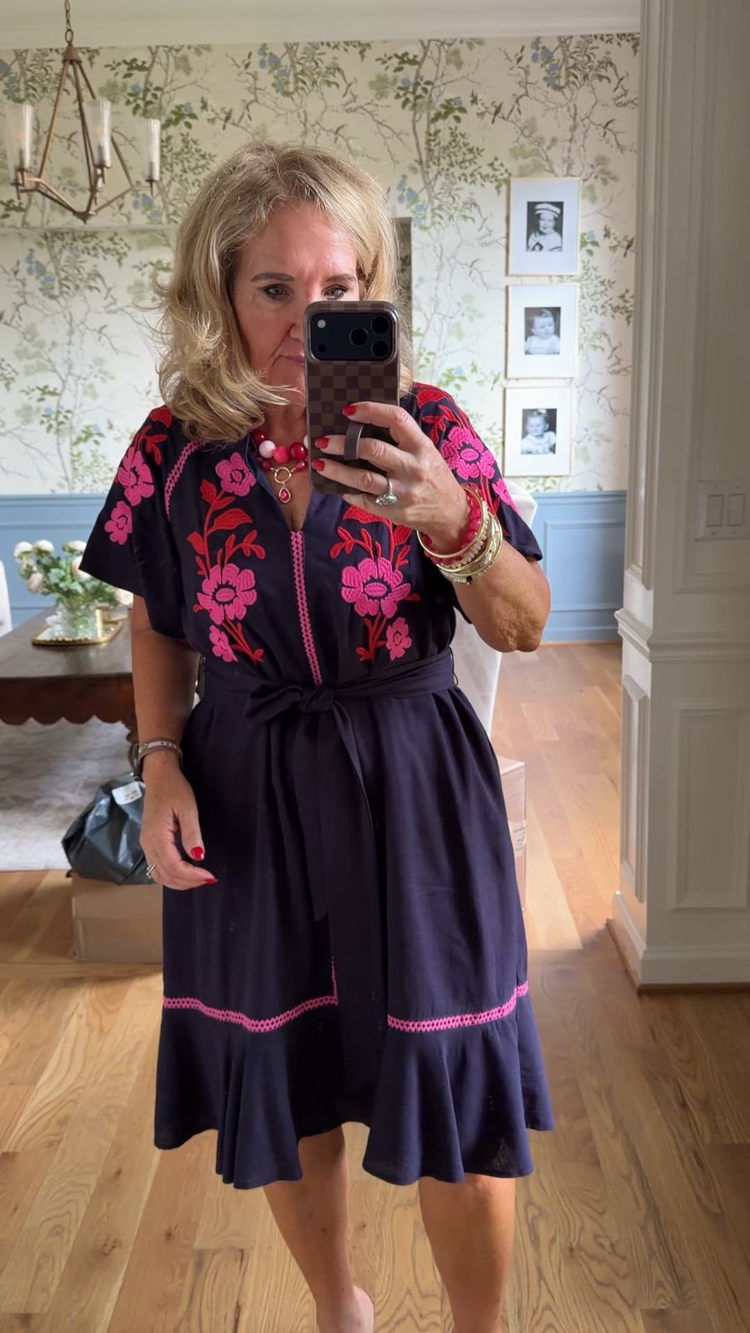 20% off Avara ends tonight with code NANETTE20. Tomorrow my code goes back to NANETTE15

Super pretty lightweight embroidered dress I’m wearing a medium even my jewelry is avara combined with a few few Allie & Bess bracelets

Summer dress wedding dress dress vacation dress tropical dress

#LTKSaleAlert #LTKOver40 #LTKWedding