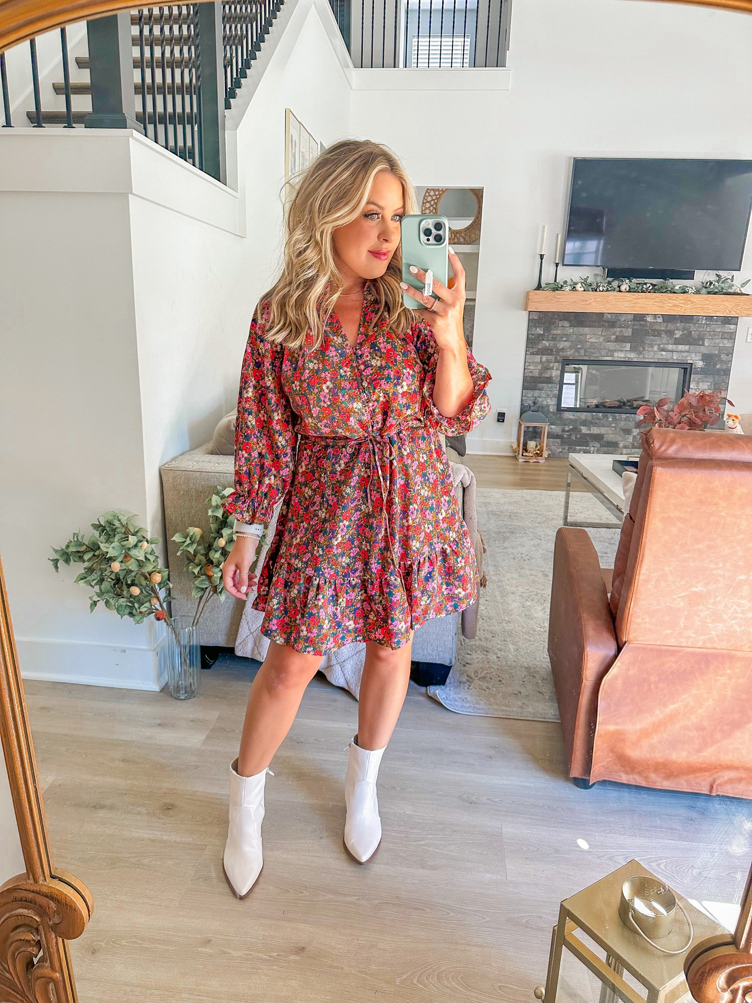 Teacher Outfits. Fall Outfits. Fall Fashion. Classroom Outfits. Day Dress. Booties. Boots with Dress.

#LTKstyletip #LTKshoecrush #LTKSeasonal