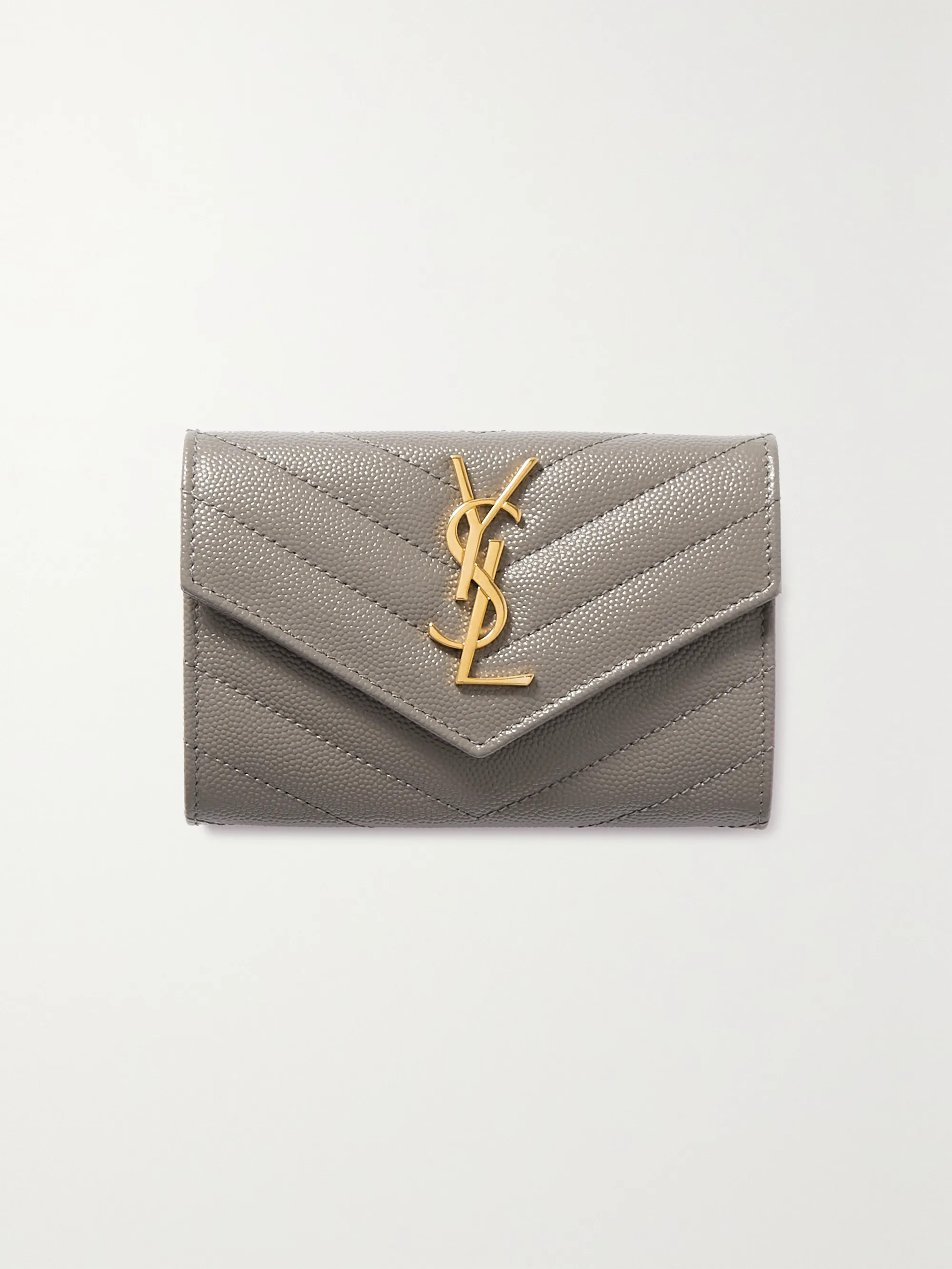 Monogramme quilted textured-leather wallet | NET-A-PORTER (UK & EU)