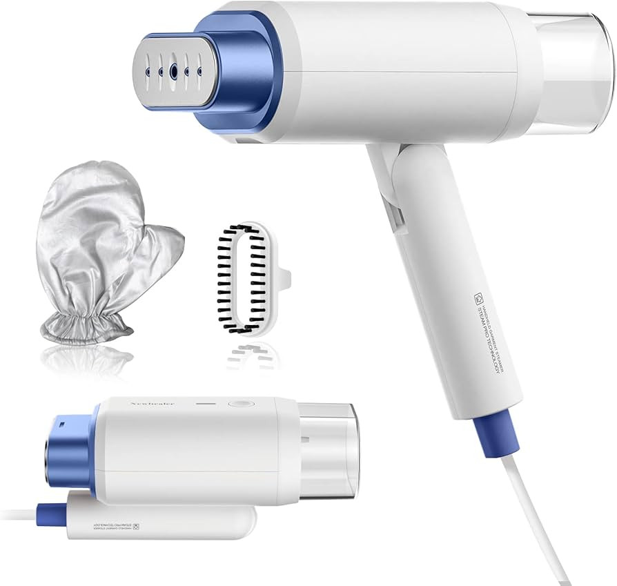 Newbealer Handheld Steamer for Clothes, Horizontal & Vertical Steaming, 2 Steam Levels 20s Heat U... | Amazon (US)