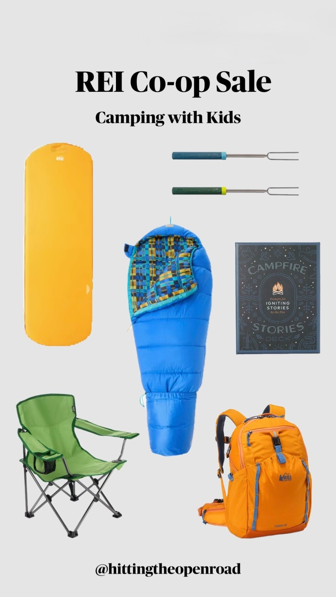 Want to start camping with your kids, but you’re not sure where to start? Here are some of our favorites. The Kindercone sleeping bag cinches at the bottom, so you can adjust the size! The camping mat goes under the sleeping bag to keep them even more comfortable. 

#LTKmomlife #LTKSaleAlert #LTKCyberWeek