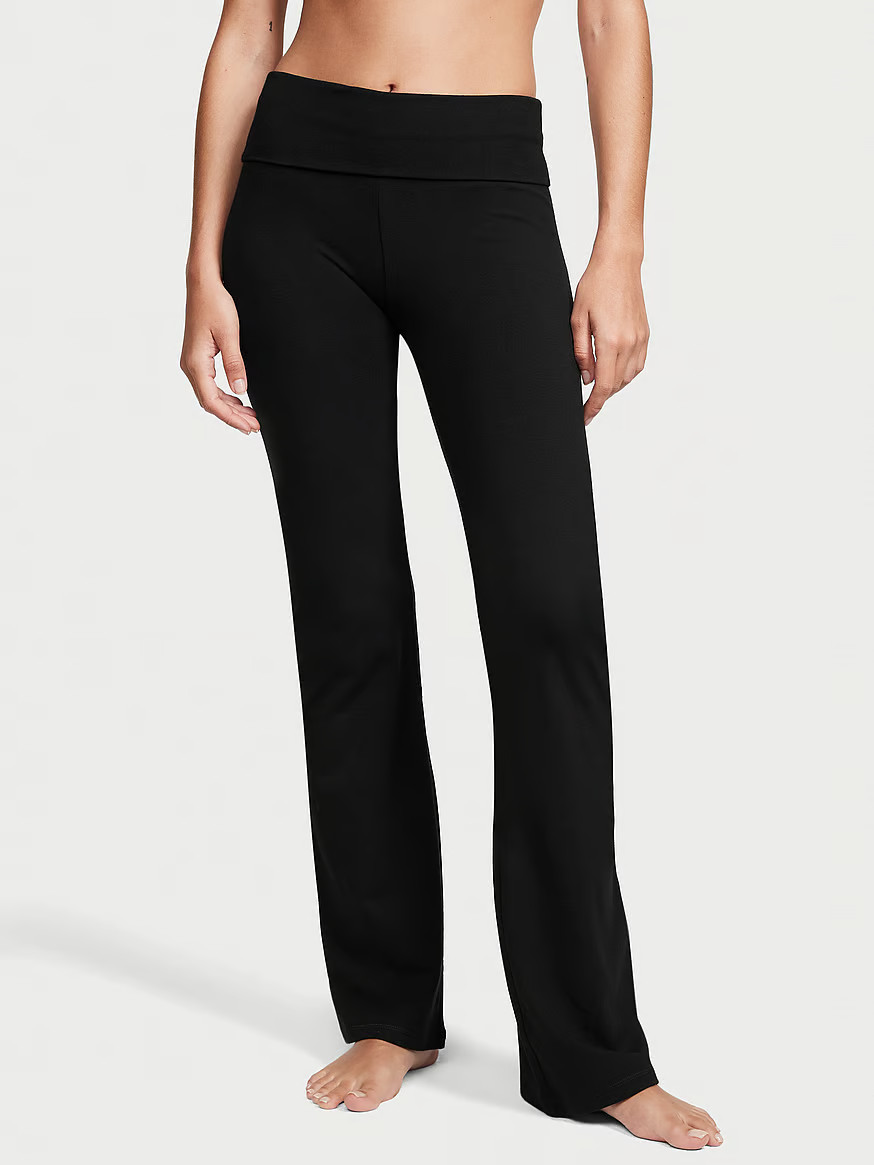 Yoga Foldover Flare Leggings | Victoria's Secret (US / CA )