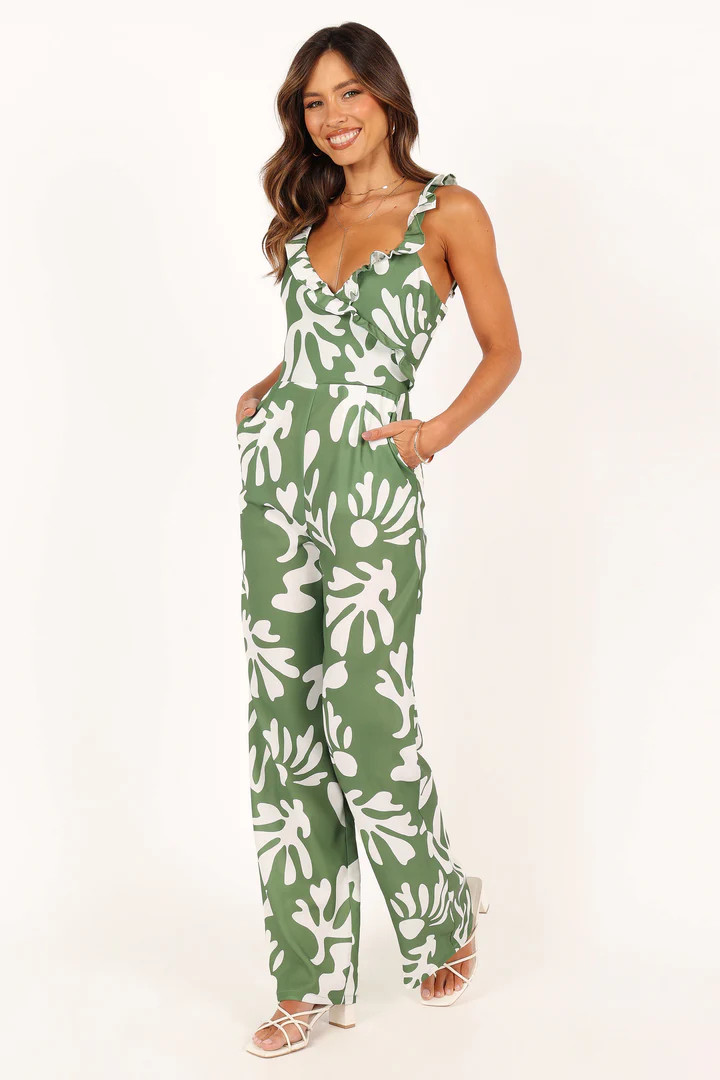 Payton Jumpsuit - Khaki | Petal & Pup (US)