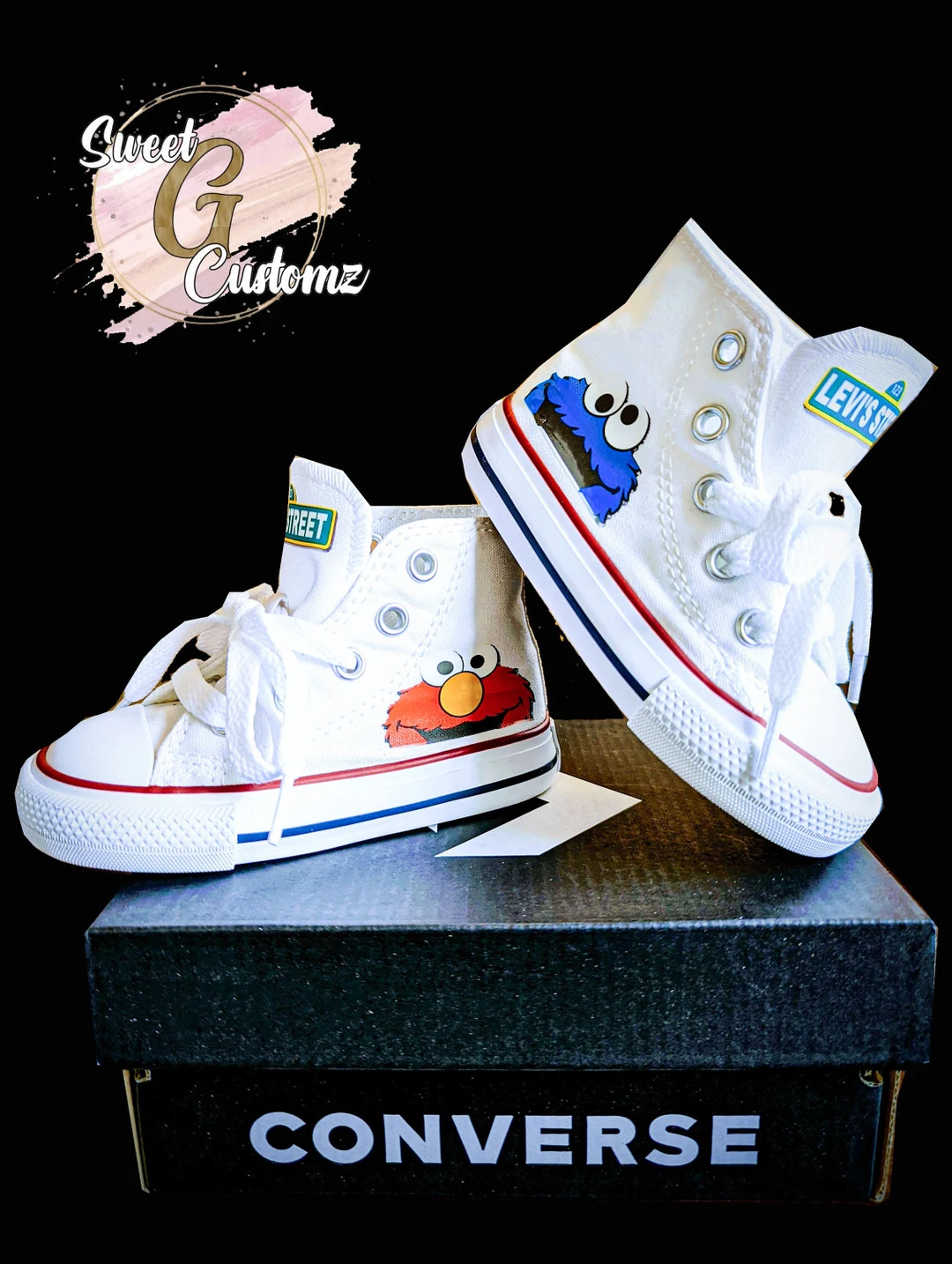 Custom Kid's Converse Shoes - Etsy | Etsy (US)