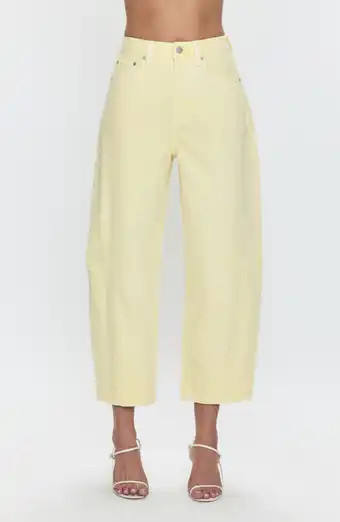 Good Barrel High Waist Relaxed Barrel Twill Pants | Nordstrom
