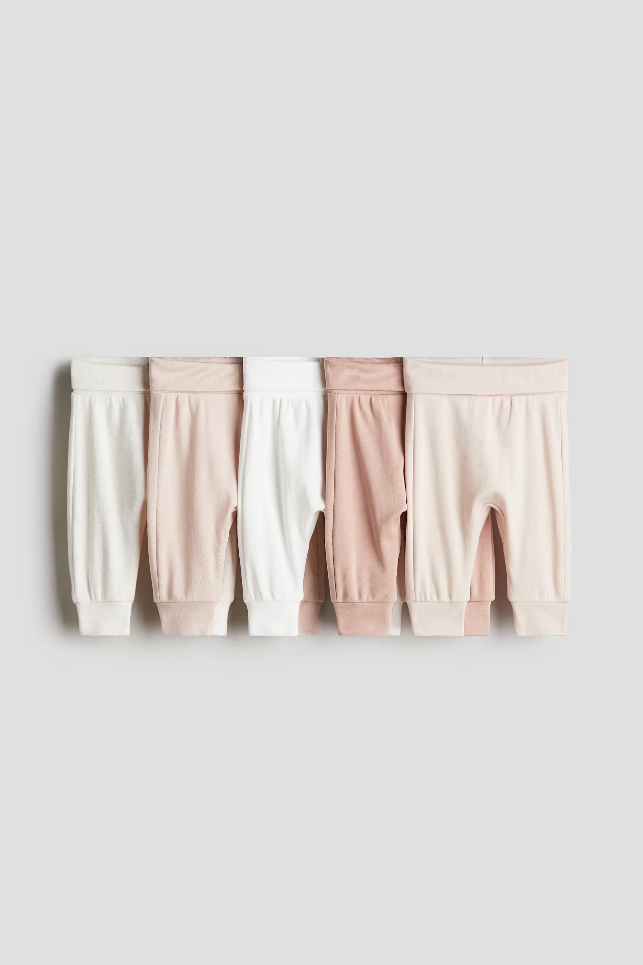 5-pack Foldover-Waist Pants | H&M (US + CA)