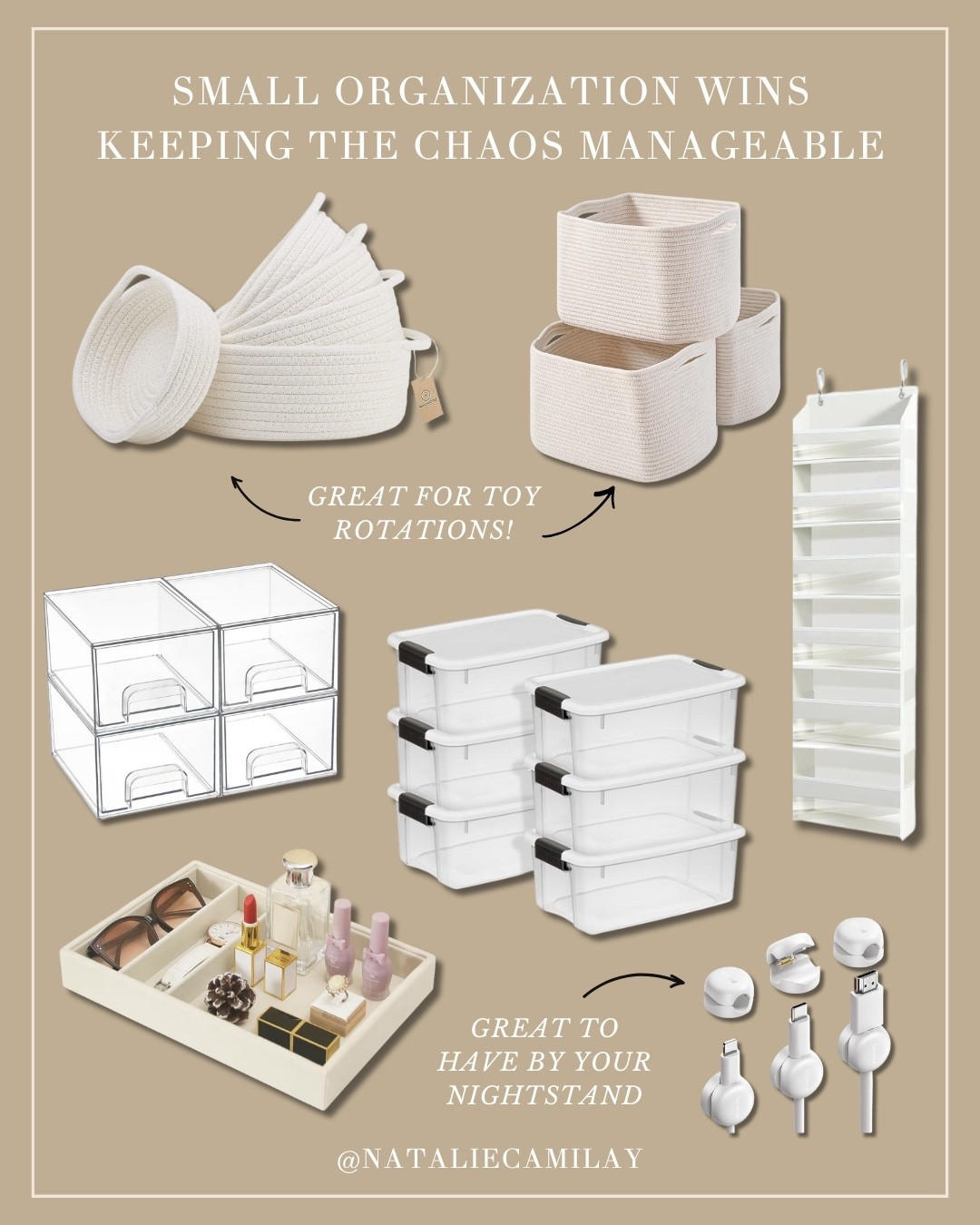 Home organization favorites for the new year! 

#LTKHome #LTKmomlife