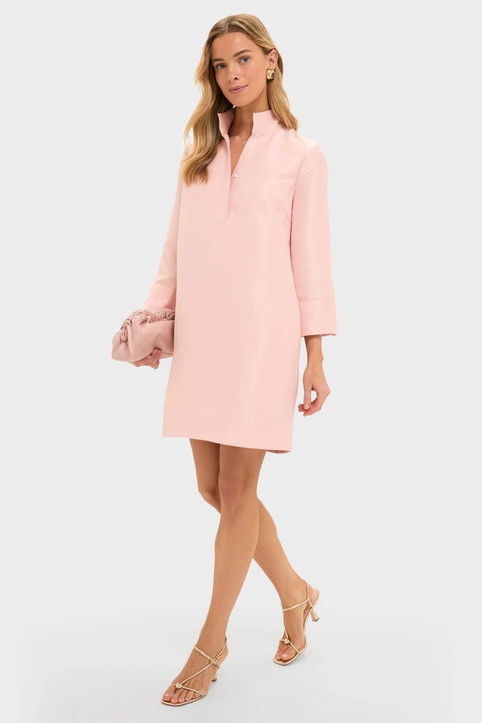 Soft Pink Dupioni Megan Dress | Tuckernuck (US)