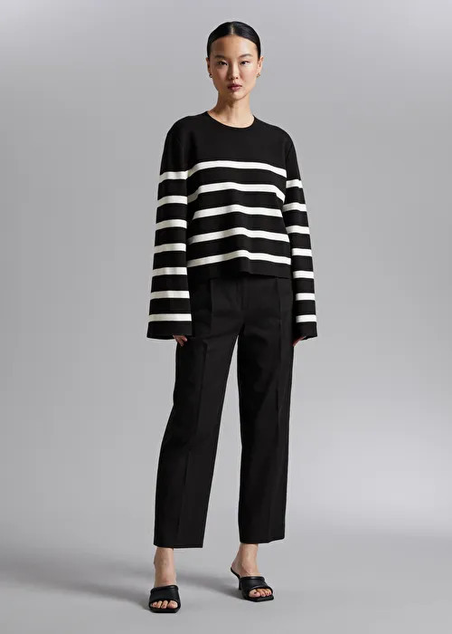 Knitted Jacquard Sweater | & Other Stories US