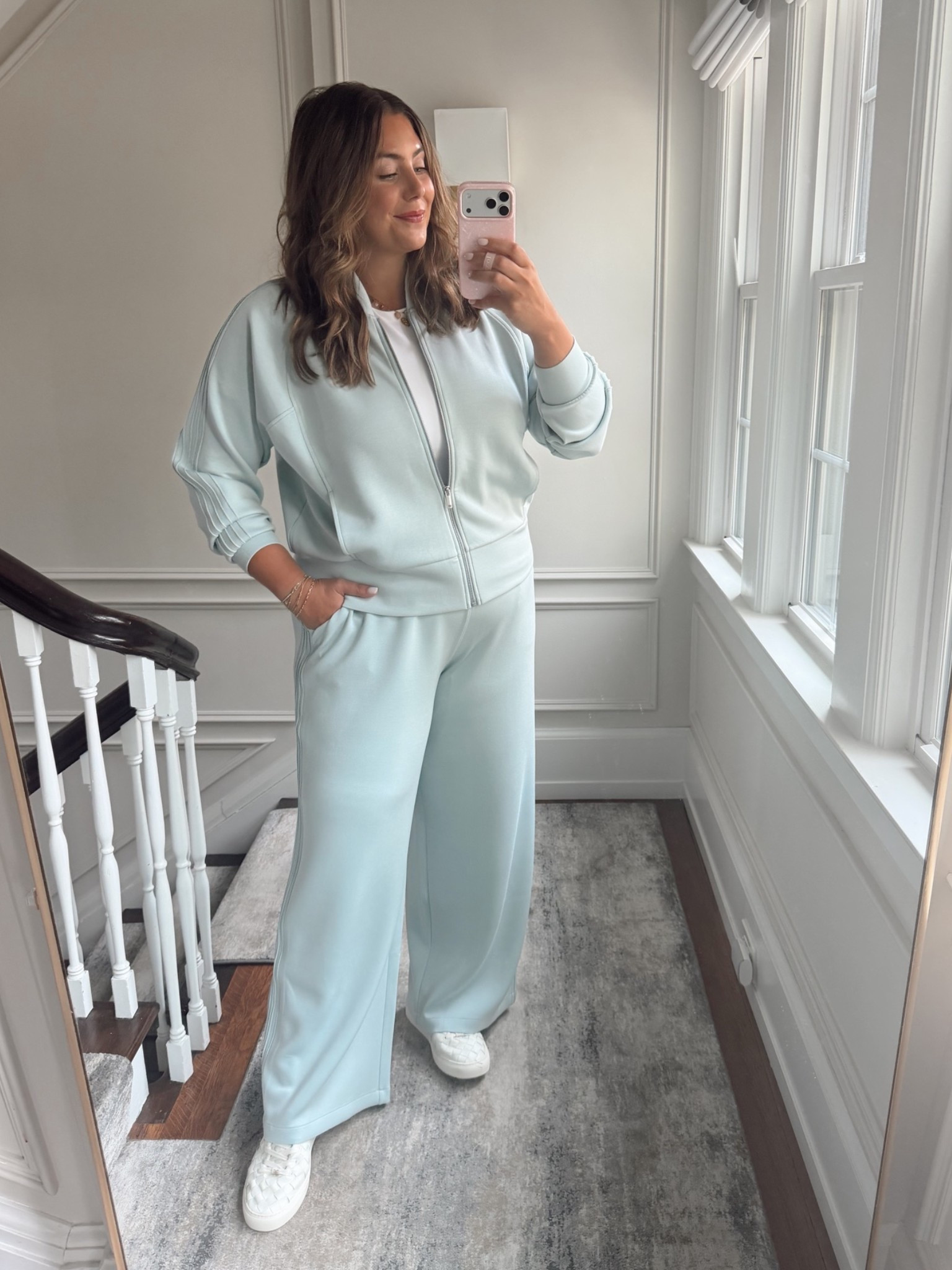 Wearing size 1X regular in top & pants, 2X in tee - currently on sale for 20% off with the in-app code!

#LTKSaleAlert #LTKSeasonal #LTKPlusSize
