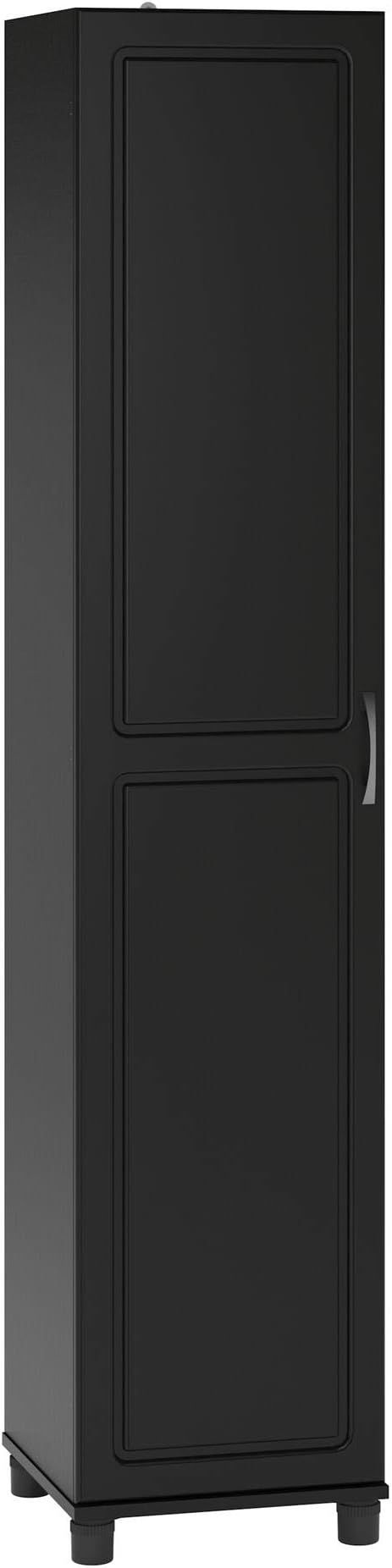 Systembuild Evolution Kendall 16" Utility Storage Cabinet, Black | Amazon (US)