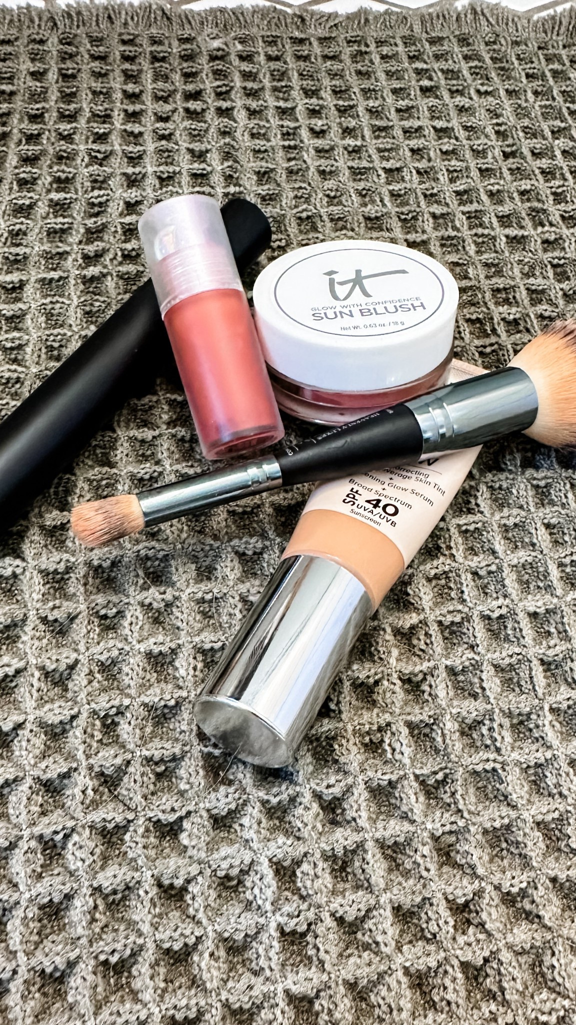 My go to dewy look for makeup!! 
You guys are always asking and I change up some things from time to time but this is directly what I used in my video speaking about my necklaces! Included the skincare under it too, which I think makes a huge difference!! 

#LTKOver40 #LTKFindsUnder50 #LTKBeauty