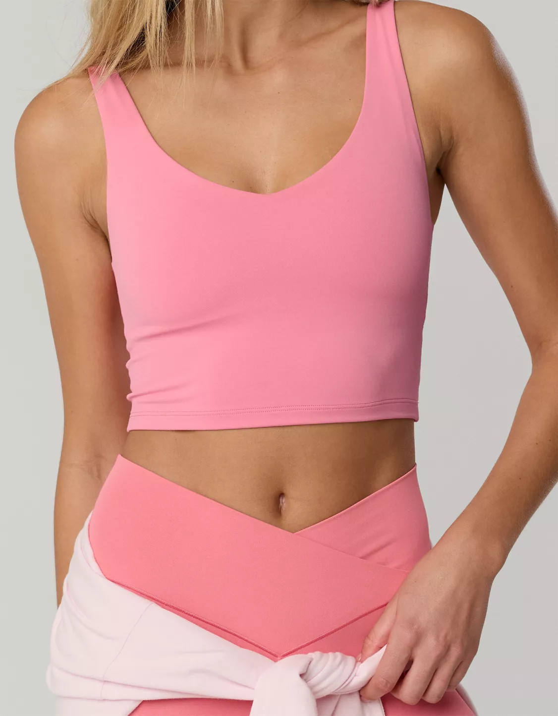 OFFLINE By Aerie Real Me Low Key Longline Sports Bra | Aerie